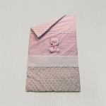 Cot quilt P1202 Color Ροζ / Pink